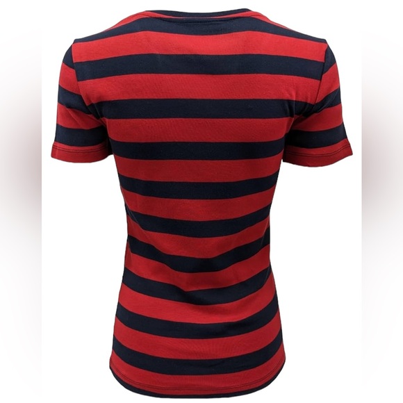 NEW Tommy Hilfiger Striped Crewneck T-Shirt Women's Small - Picture 3 of 3